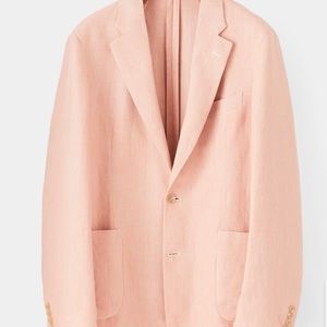 ITALIAN LINEN MADISON SPORT
COAT IN PINK